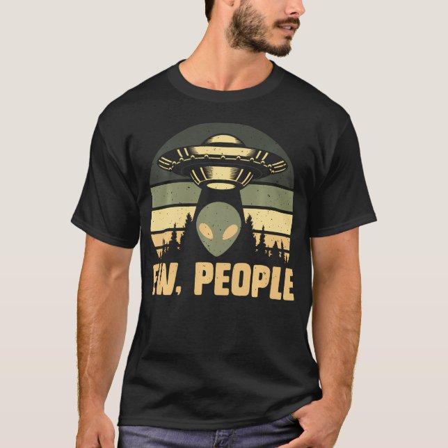 Ew People - Ufo Alien T-Shirt (Vorderseite)
