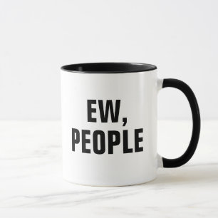 EW, PEUPLE CAFÉ MUG
