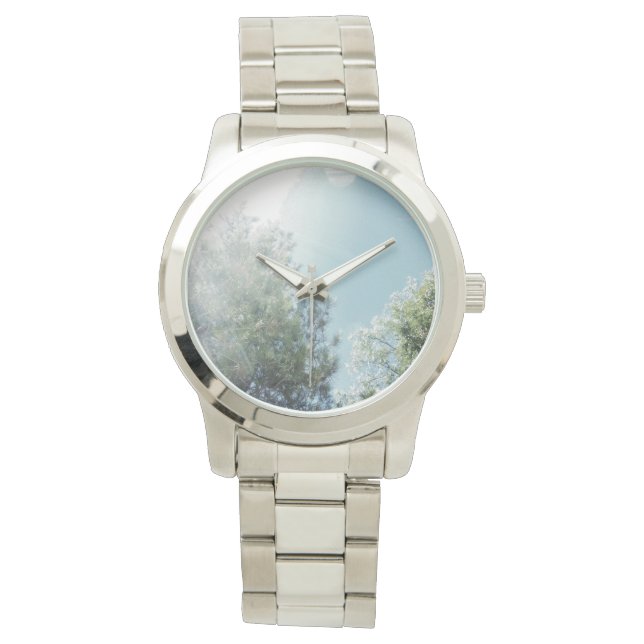 eWatch - Frauen im coolen Öko-Design Armbanduhr (Vorderseite)