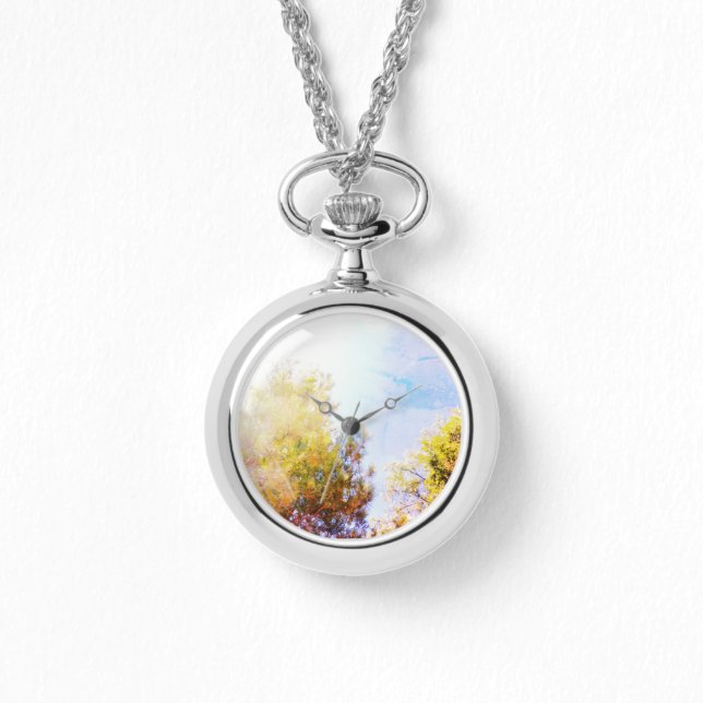 eWatch Montre collier femme cool éco style design (Recto)