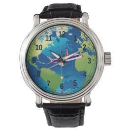 eWatch (World Travel) Armbanduhr