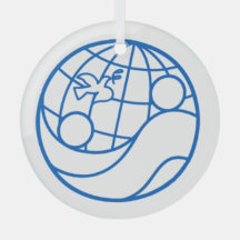 EWB-USA Glass Holiday Ornament