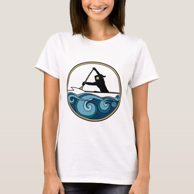 EWD Wahine Paddler T-Shirt (Vorderseite)
