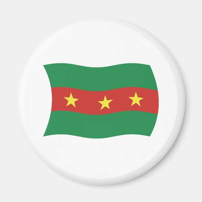 Ewe People Flag Magnet (Vorne)