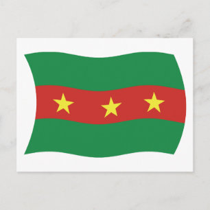 Ewe-Volk-Flagge-Postkarte Postkarte