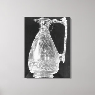 Ewer mit Vögeln vom Fiskus von Leinwanddruck