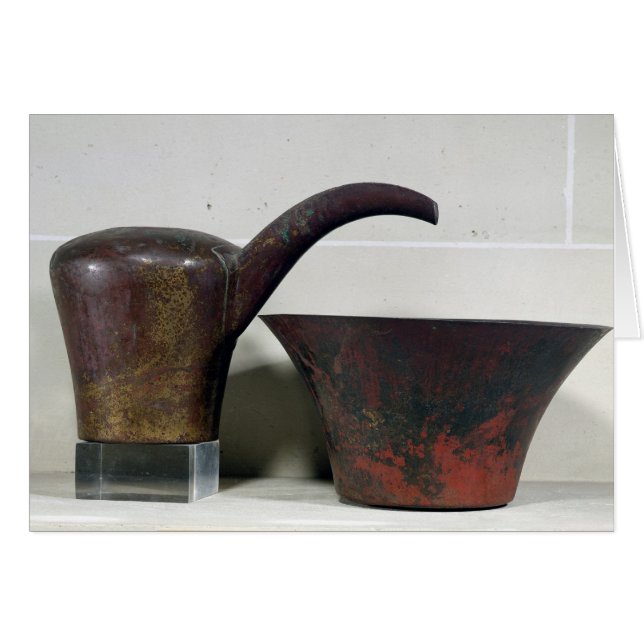 Ewer und Becken (Kupfer) (Vorderseite (Horizontal))
