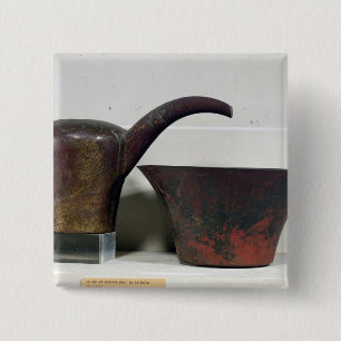 Ewer und Becken (Kupfer) Button