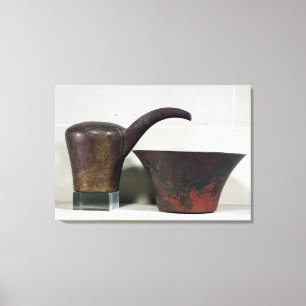 Ewer und Becken (Kupfer) Leinwanddruck
