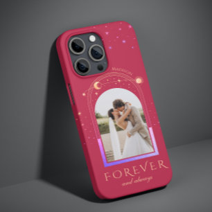 EWIG UND IMMER Hochzeit Magenta Himmlisch Foto Case-Mate iPhone 14 Hülle