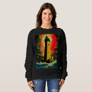 Ewige Baken: Leuchtturm von Alexandria Kunstwerk Sweatshirt