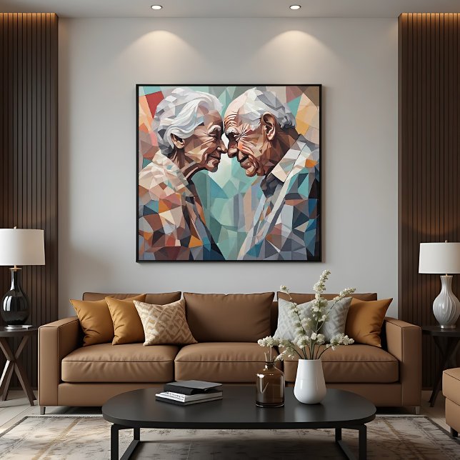 Ewige Begegnung Leinwanddruck (Von Creator hochgeladen)