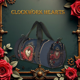 Ewige Eleganz – Uhrwerk des Herzens Duffle Bag