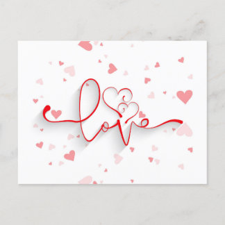Ewige Embrase: Exquisite Liebe Grußkarte Postkarte