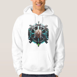 Ewige gotische Blüten Hoodie