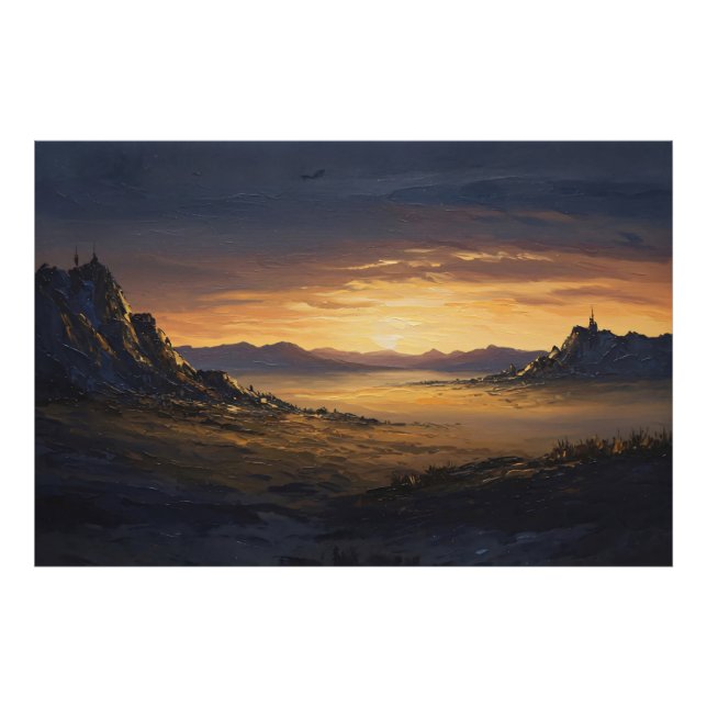 Ewige Horizonte Fotodruck (Vorne)