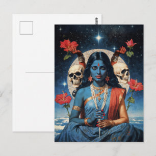 Ewige Kali Postkarte