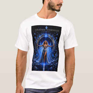 Ewige Legende Kristall-Fantasie-Kunst T-Shirt