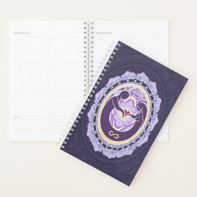 Ewige Liebe Mandala Planer (Anzeige)