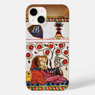 EWIGE LIEBE MONOGRAMM Pergament Case-Mate iPhone Hülle