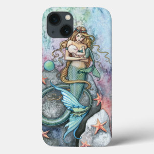 Ewige Liebe Mutter Baby Meerjungfrau Fantasy-Kunst title_seo2