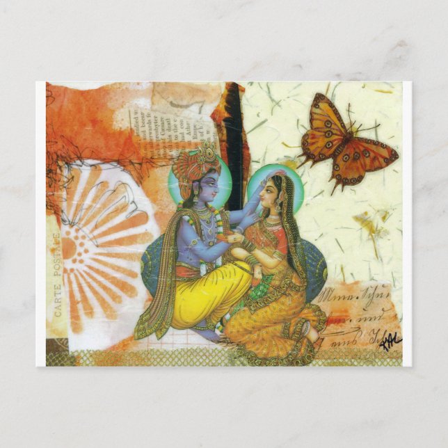 Ewige Liebe Postkarte (Vorderseite)