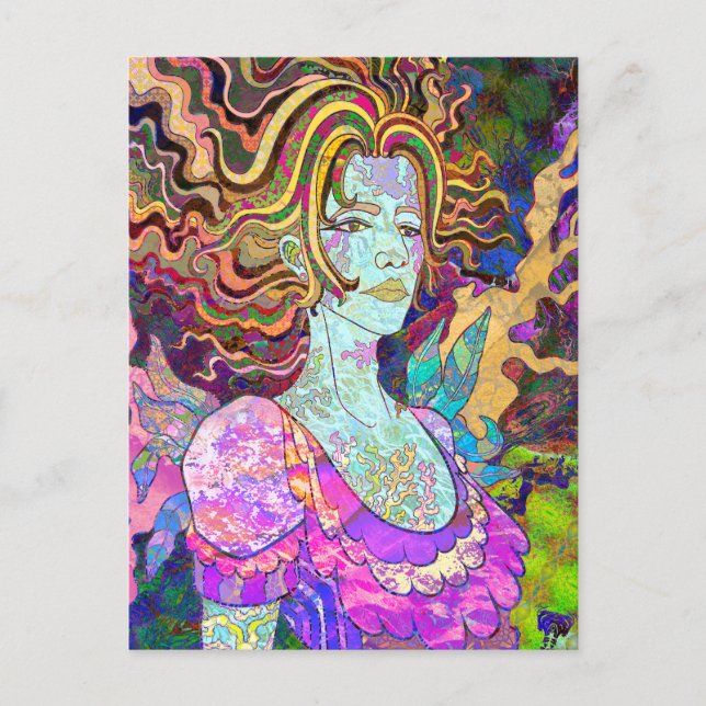 Ewige Metamorphose Postkarte (Vorderseite)