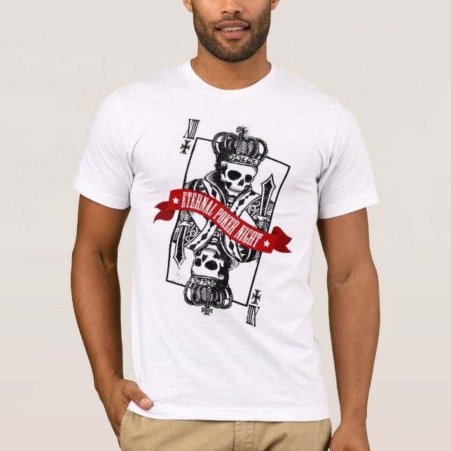 Ewige Nacht des Pokers T-Shirt (Vorderseite)