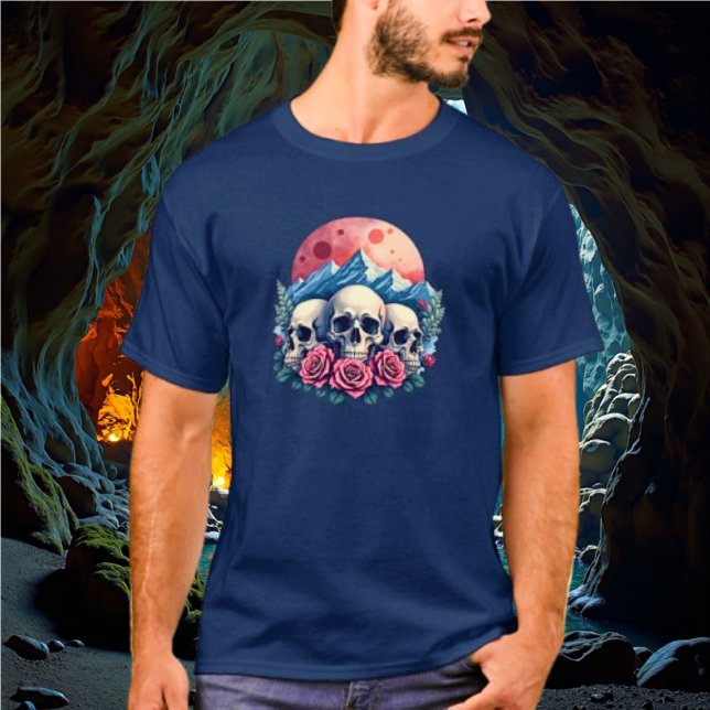 Ewige Nacht - Skulpturen und Rose T - Shirt (Von Creator hochgeladen)