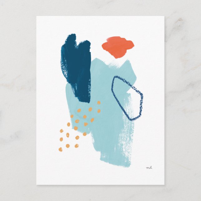 Ewige Optimistin Postkarte (Vorderseite)