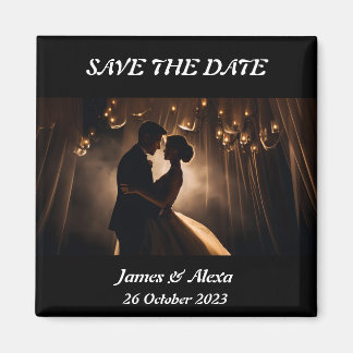 Ewige Romantik Save the Date Magnet