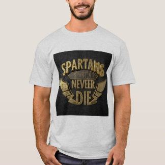 Ewige Spartaner Der unnachgiebige Geist-T - Shirt
