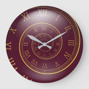 Ewige Uhr, spiralförmige römische Uhr