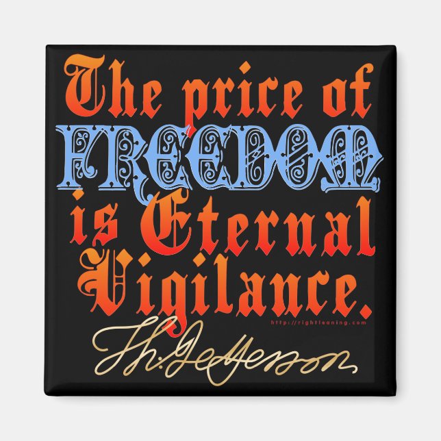 Ewige Vigilance Magnet (Vorne)