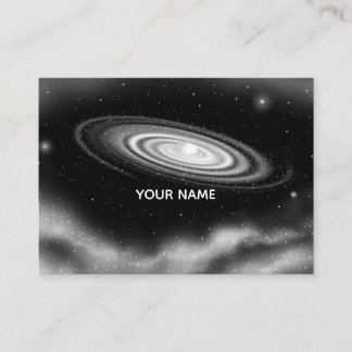 Ewige weiße Galaxie Visitenkarte