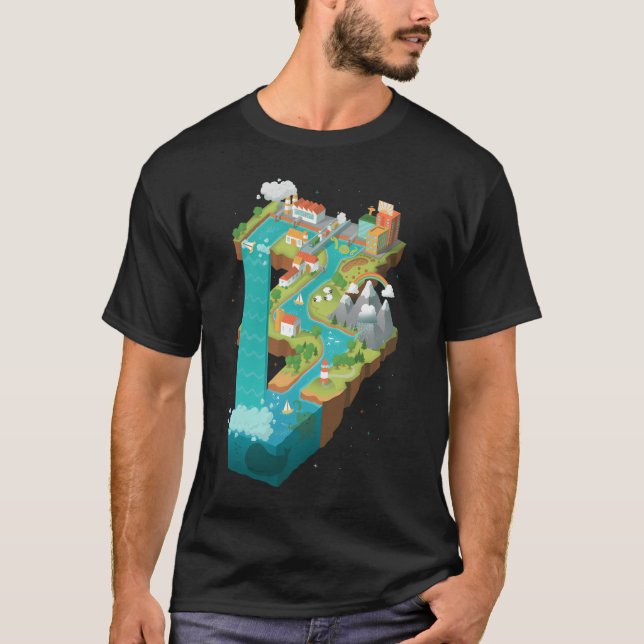 Ewige Welt T-Shirt (Vorderseite)