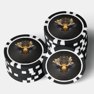 Ewige Zeugen – Uhr des karmesinroten Schicksals. Pokerchips