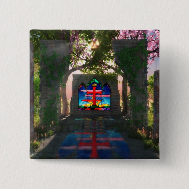 Ewiger Light Oaster Button (Vorderseite)