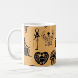Ewiger Sand: Ägyptische antike Eleganz für die Zei Kaffeetasse