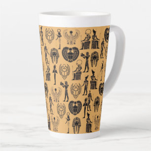 Ewiger Sand: Ägyptische Antiquitäten-Eleganz für d Milchtasse