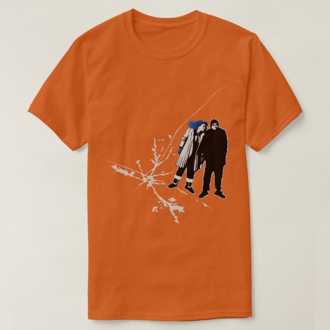 Ewiger Sonnenschein des unberührten Geistes weiß T-Shirt (Design vorne)