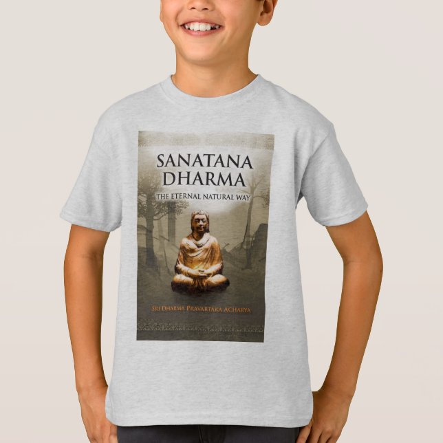 Ewiges Dharma, Moderner Stil T-Shirt (Vorderseite)