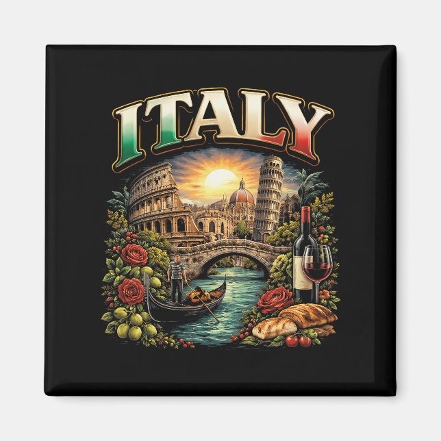 Ewiges Italien Magnet (Vorne)