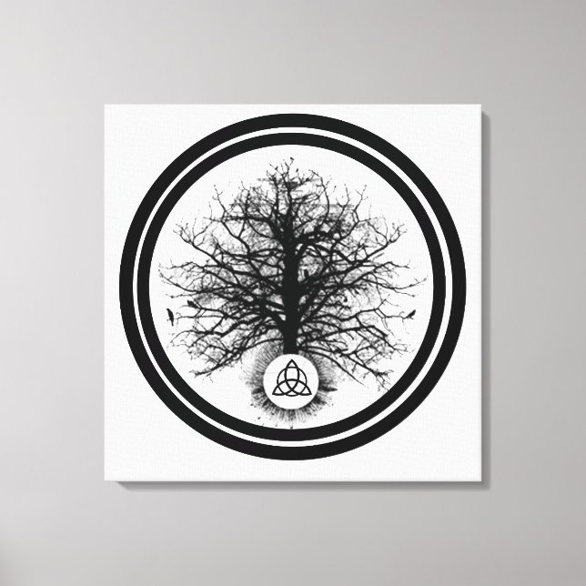 Ewiges Leben Leinwanddruck (Vorderseite)