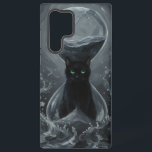 Ewiges Stundenglas: Die schwarze Katze der Zeit Samsung Galaxy Hülle<br><div class="desc">Ein faszinierendes Design mit einer schwarzen Katze mit glühenden smaragdgrünen Augen, gefangen in einem mystischen Stundenglas, während Wellen und Stürme sich um sie drehen. Dieses Kunstwerk symbolisiert Geheimnisse, Schicksal und den Fluss der Zeit und verbindet gotische Eleganz mit surrealer Fantasie. Perfekt für Katzenliebhaber, spirituelle Träumer und alle, die die Magie...</div>