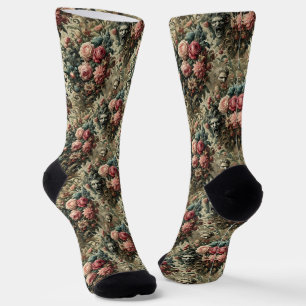 Ewigkeit ist oft genug - gotisches Tapestry Socken