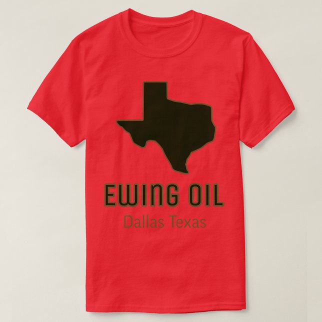 Ewing Oil Company TShirt 4 (Design devant)