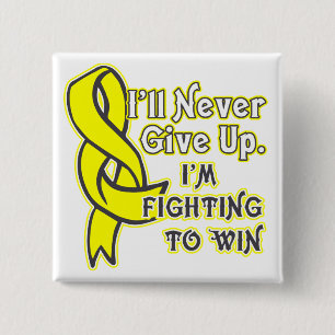 Ewings Sarkom-Krebs, den ich nie aufgebe Button