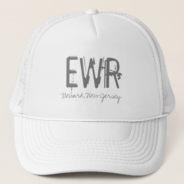 EWR Airport New Jersey Truckerkappe (Vorderseite)
