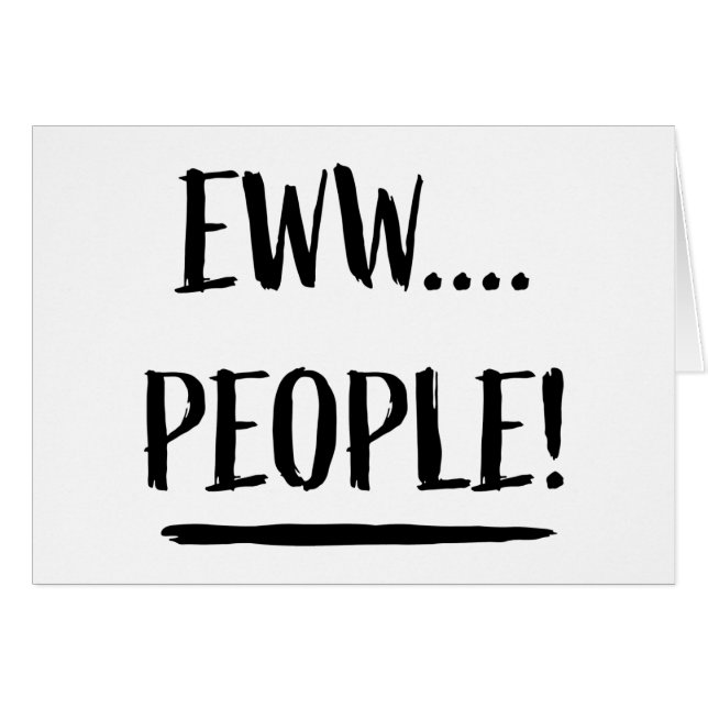 Eww People (Vorderseite (Horizontal))